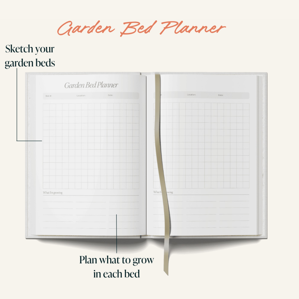 Yop & Tom Gardening Journal - Olive Green