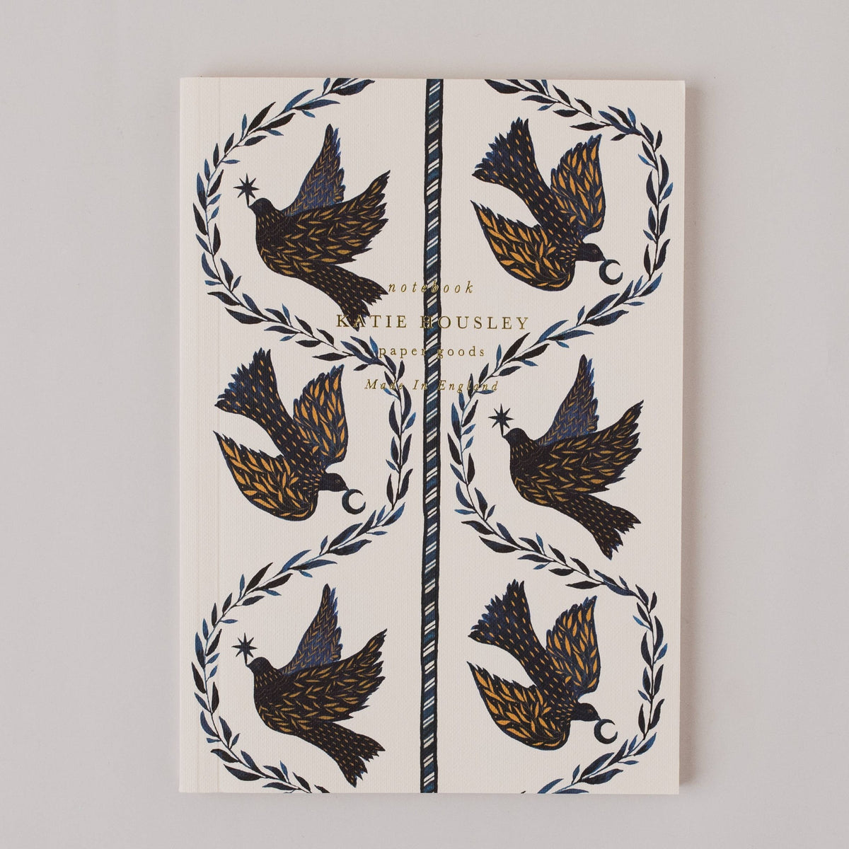Dove Botanical Foiled A5 Lined Journal