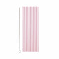 Eco friendly Reusable Light Pink Plastic Straws – Set of 12 Drinking Straws & Stirrers Light Pink Plastic Straws – Set of 12