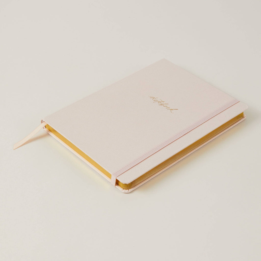 Luxury Cloth Notebook - Blush