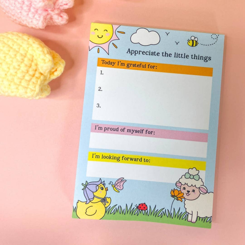 A6 Gratitude Pad - Appreciate the Little Things