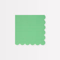 Emerald Green Small Party Napkins x 16 | Meri Meri Christmas Table party napkins Emerald Green Small Party Napkins x 16