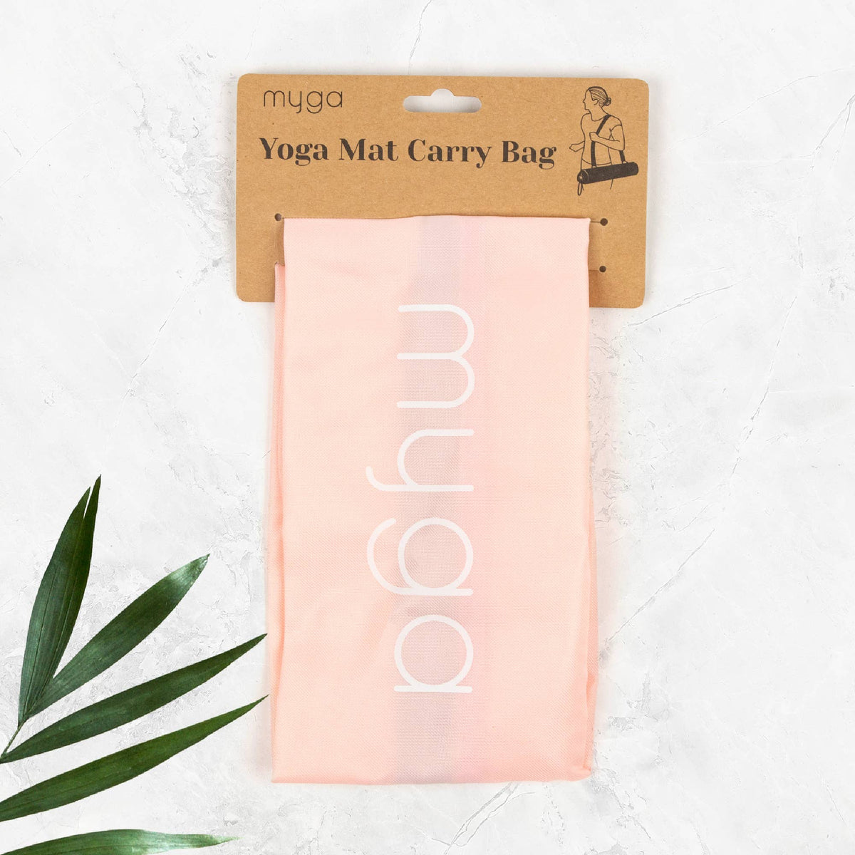 Myga Yoga Mat Carry Bag - Pink