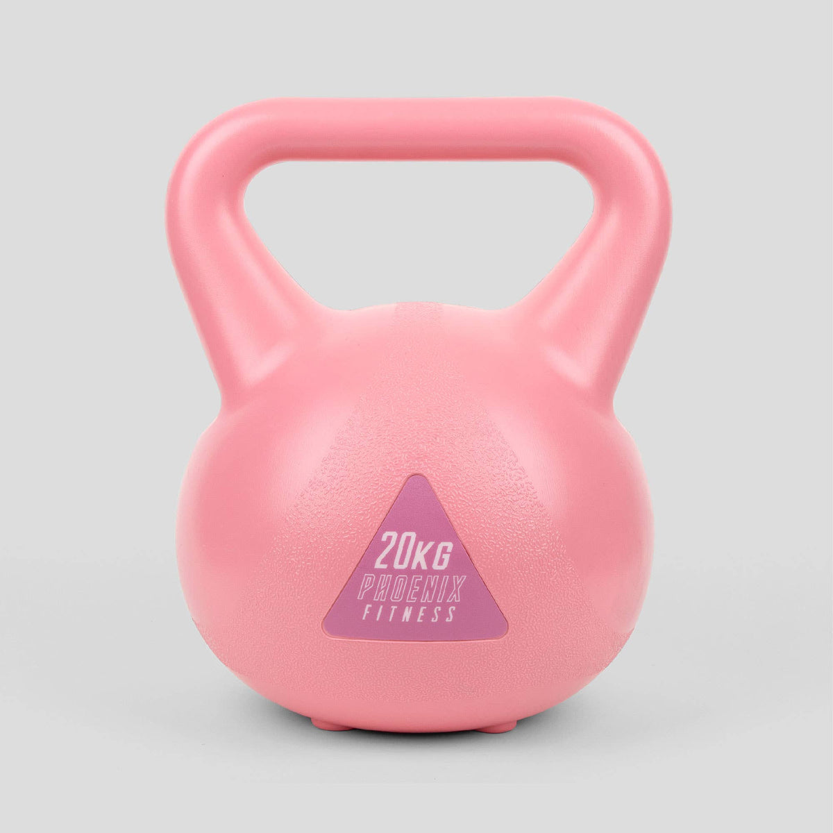 Pink Vinyl Coated Kettlebell - 20kg
