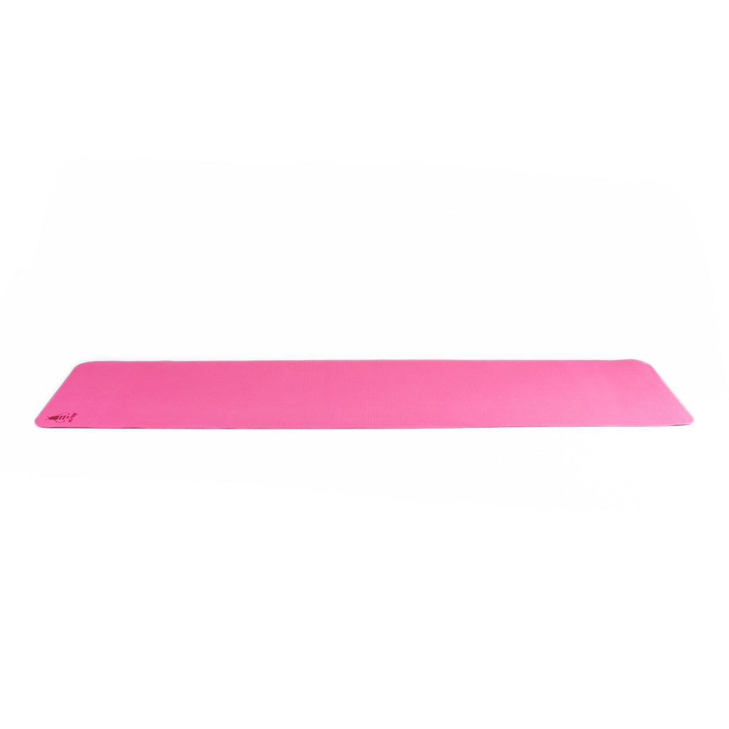 Mi-Yoga Anti-Bacterial Yoga Mat - Pink & Black