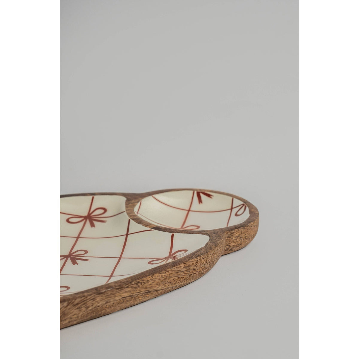 La Bow Hand-Painted Platter