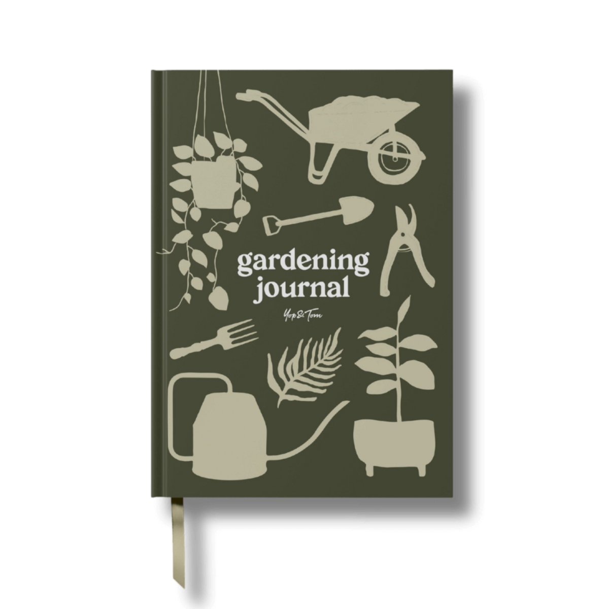 Yop & Tom Gardening Journal - Olive Green