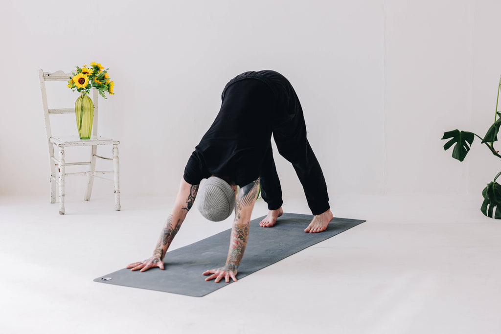 Navy Honey Non-Slip Yoga Mat