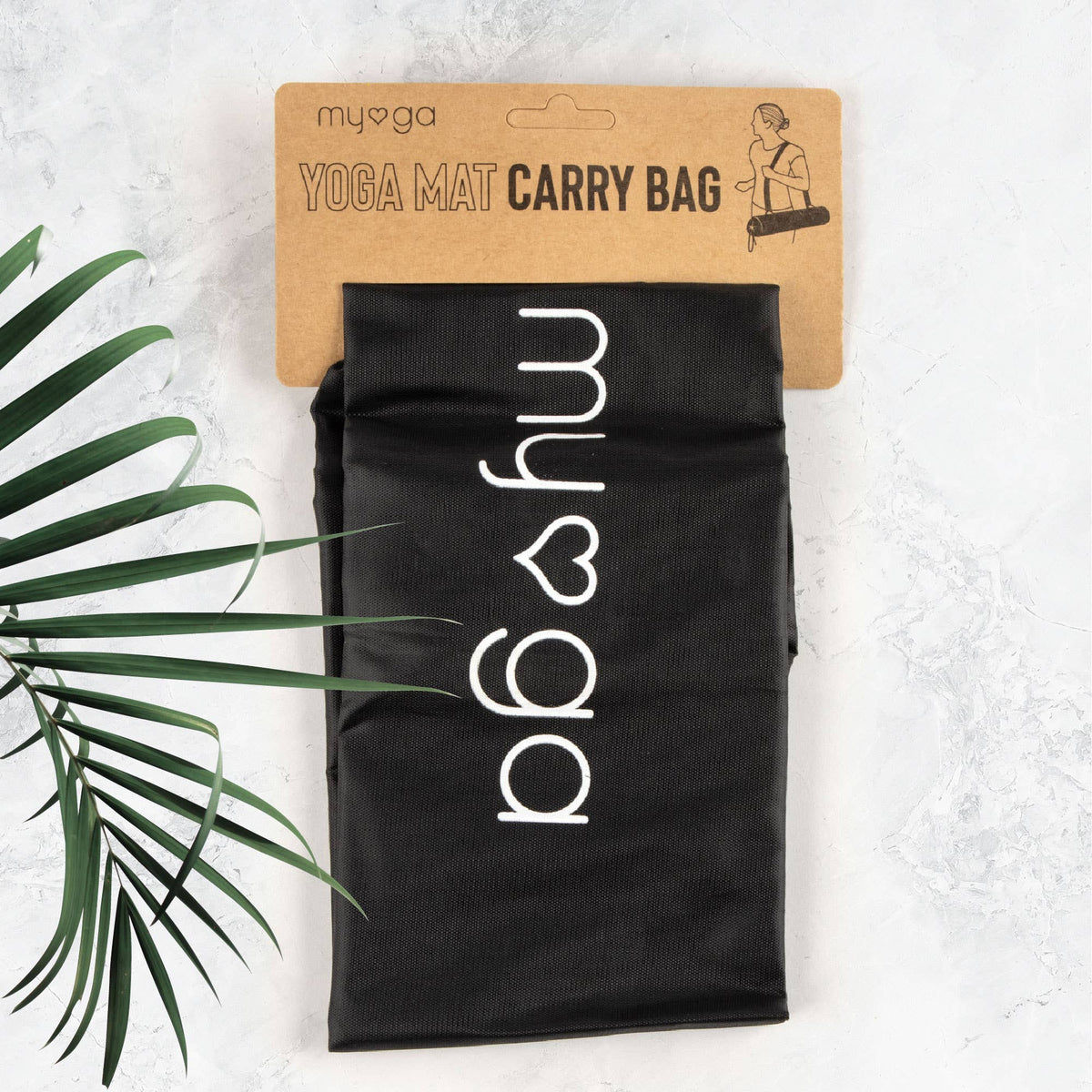 Myga Yoga Mat Carry Bag - Black