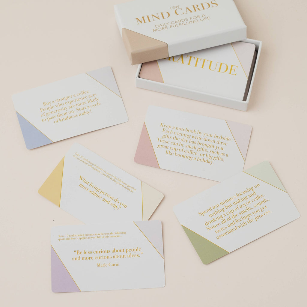 LSW Mind Cards - Daily Mindfulness & Self-Care Prompts