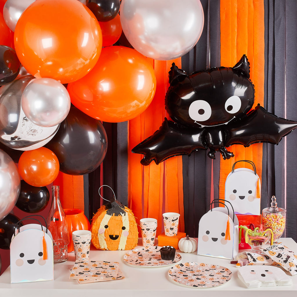 Fang the Bat Halloween Foil Balloon| Halloween Party Supplies UK Balloons Fang the Bat Halloween Foil Balloon