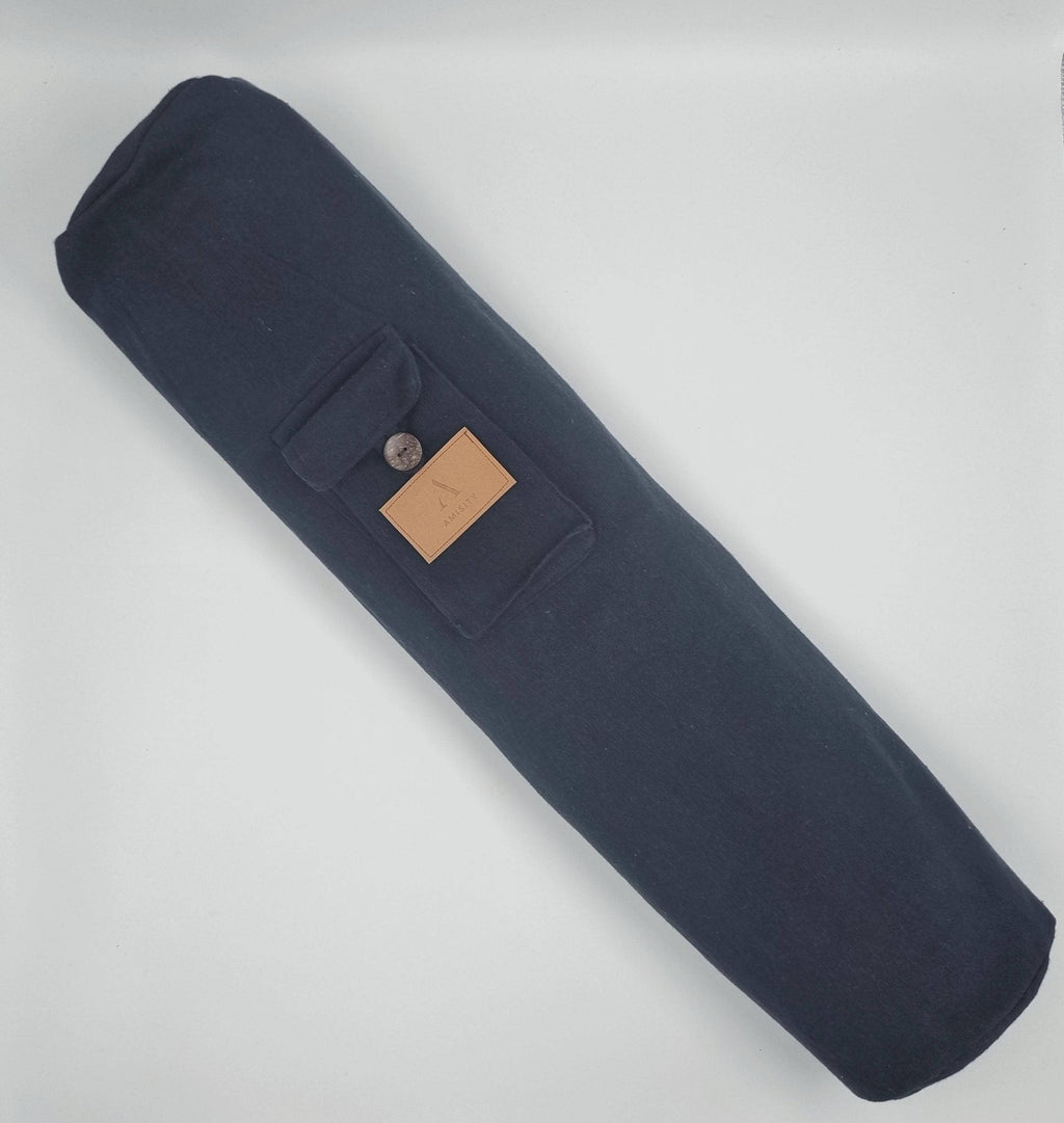 Handmade Cotton Yoga Mat Bag - Natural