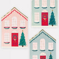 Festive House Christmas Party Plates x 8 | Meri Meri Christmas Table party plates Festive House Christmas Party Plates x 8