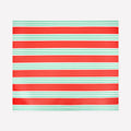 Festive Stripe Christmas Paper Table Runner | Meri Meri Christmas Table Tableware Festive Stripe Christmas Paper Table Runner