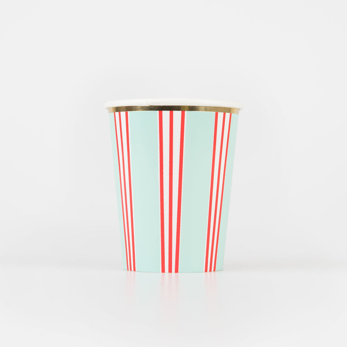 Festive Stripe Christmas Party Cups x 8 | Meri Meri Christmas Table party cups Festive Stripe Christmas Party Cups x 8
