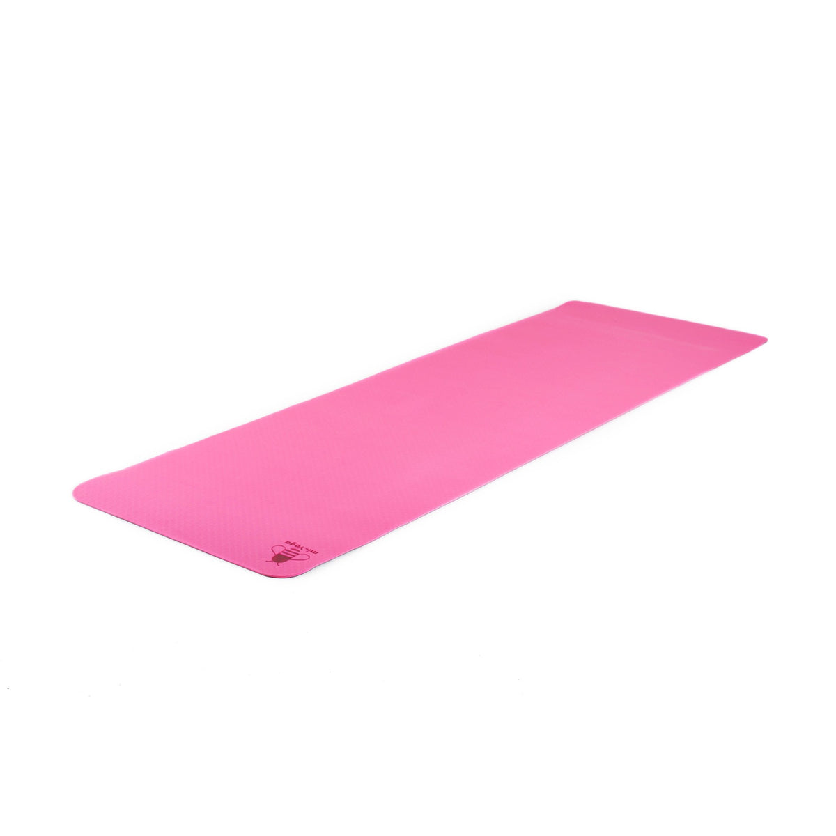 Mi-Yoga Anti-Bacterial Yoga Mat - Pink & Black