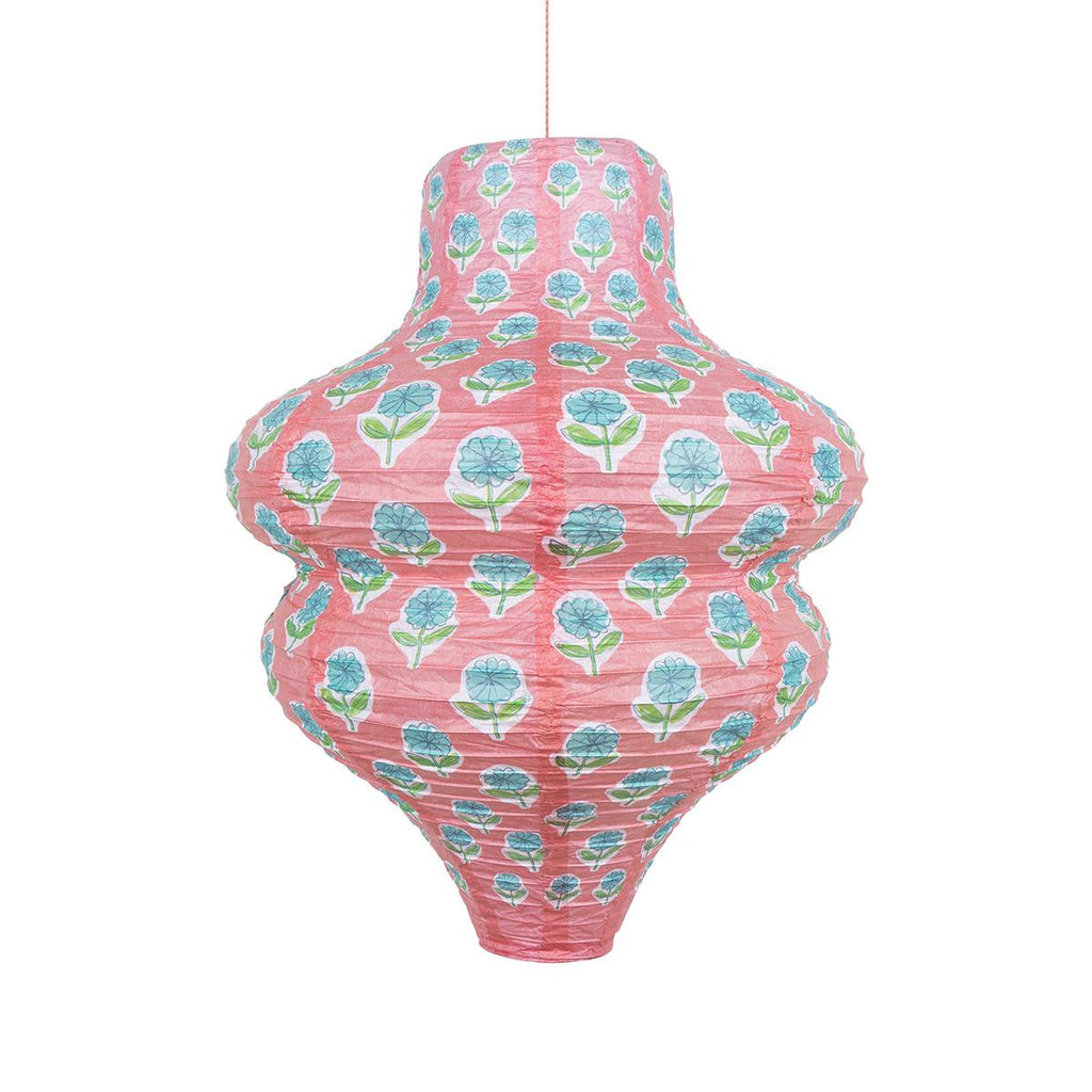 Flora Pink & Yellow Party Lanterns x 3 | Meri Meri | Little Big Party Party Decorations Flora Pink & Yellow Party Lanterns x 3