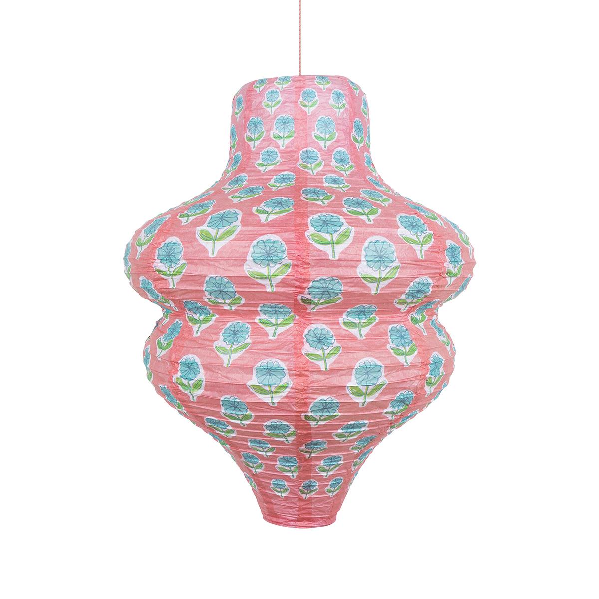 Flora Pink & Yellow Party Lanterns x 3 | Meri Meri | Little Big Party Party Decorations Flora Pink & Yellow Party Lanterns x 3