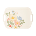 Floral Corner Bamboo Tray -  My Mind's Eye Party Supplies food tray Floral Corner Reusable Bamboo Tray