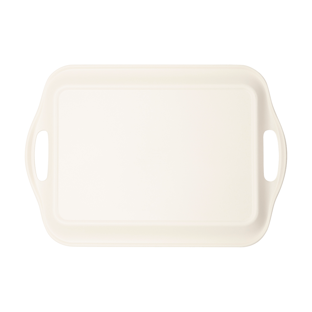 Floral Corner Bamboo Tray -  My Mind's Eye Party Supplies food tray Floral Corner Reusable Bamboo Tray