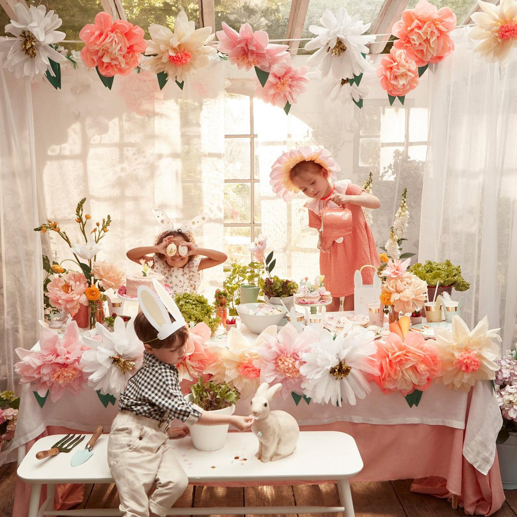 Flower Garden Giant Party Garland Bunting Flower Garden Giant Party Garland