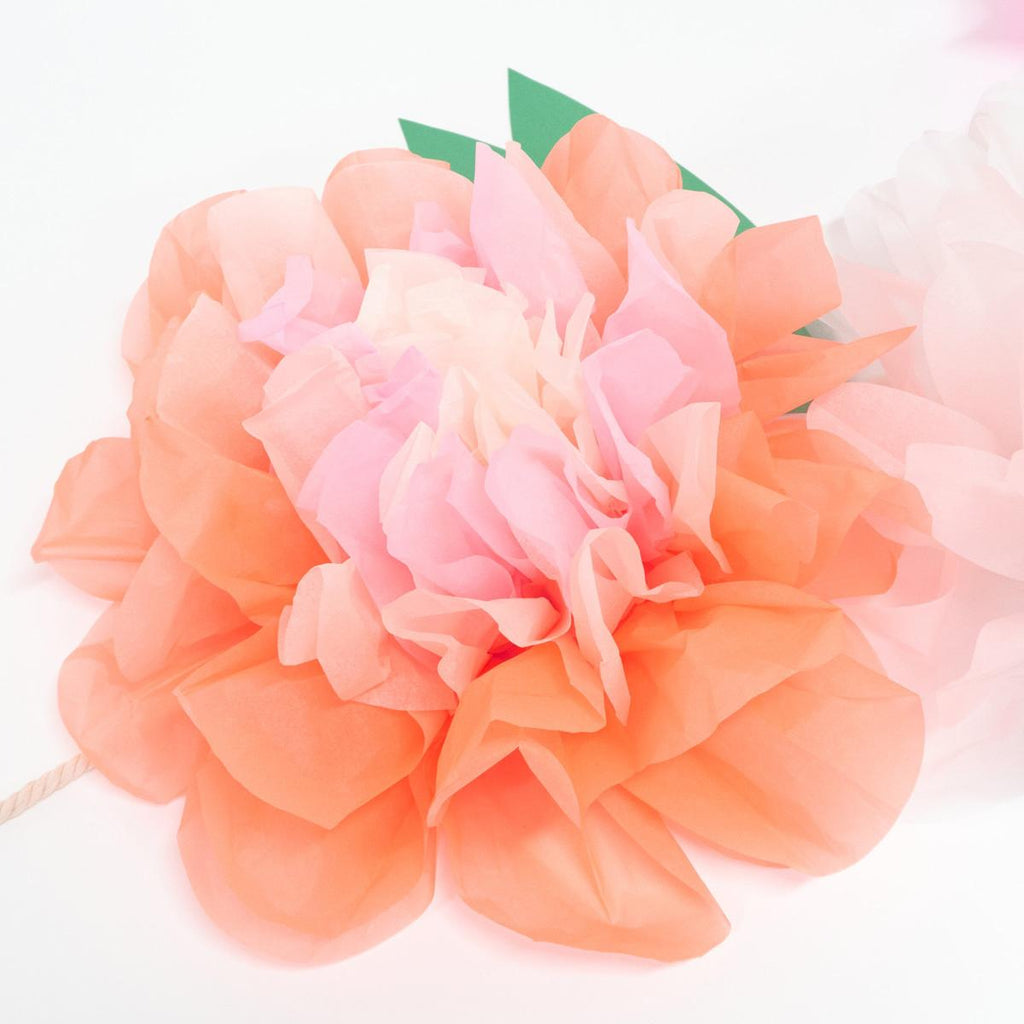 Flower Garden Giant Party Garland Bunting Flower Garden Giant Party Garland