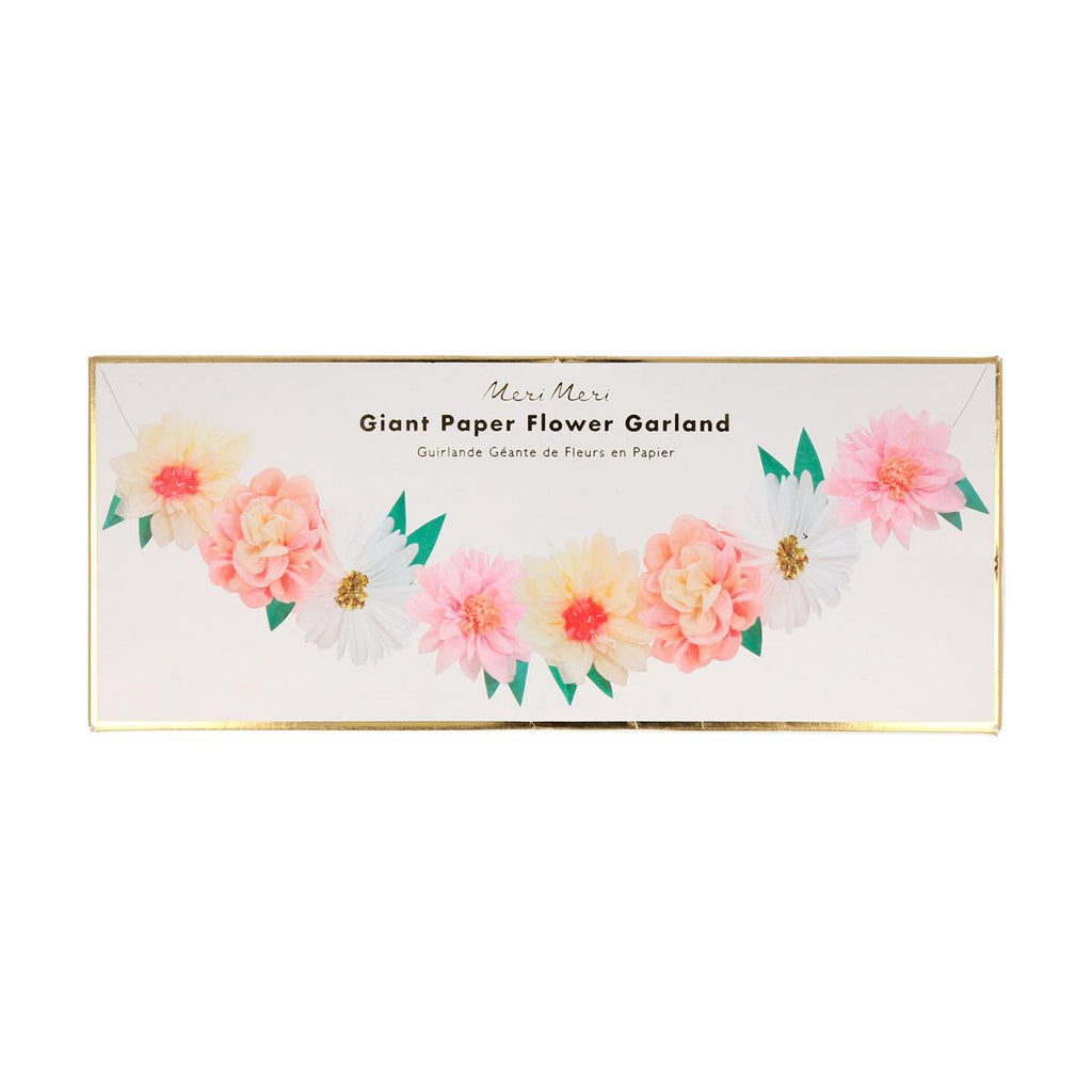 Flower Garden Giant Party Garland Bunting Flower Garden Giant Party Garland