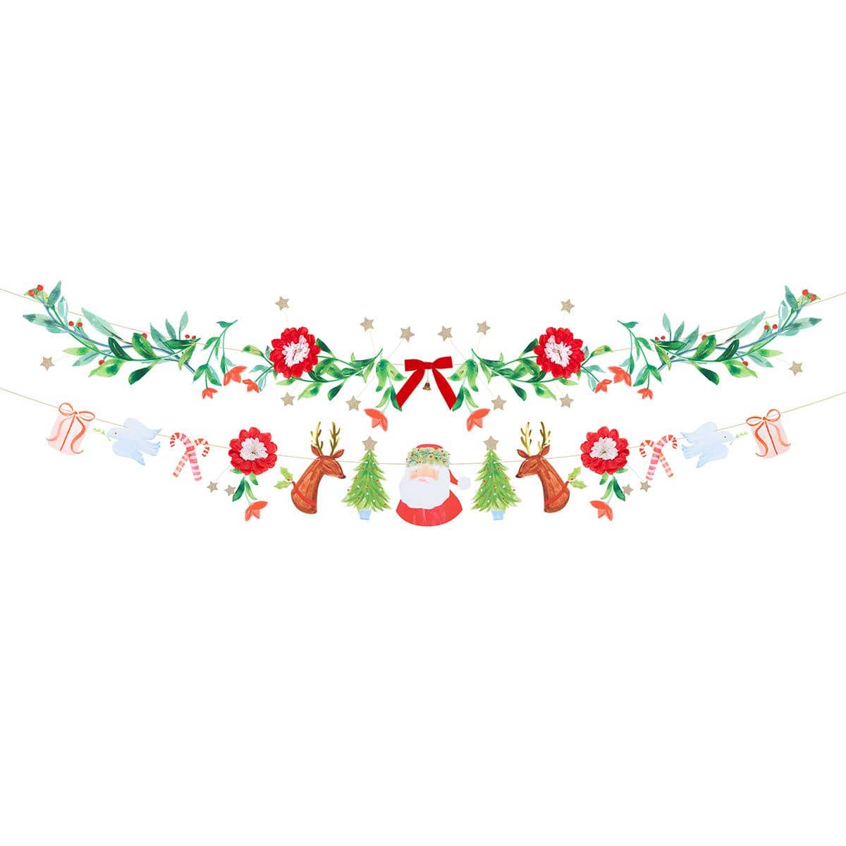 Foliage & Character Party Garland Set Bunting Foliage & Character Party Garland Set