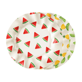 Fruity Party Plates x 6 - Summer Party Supplies Disposable Plates Fruity Party Plates x 6