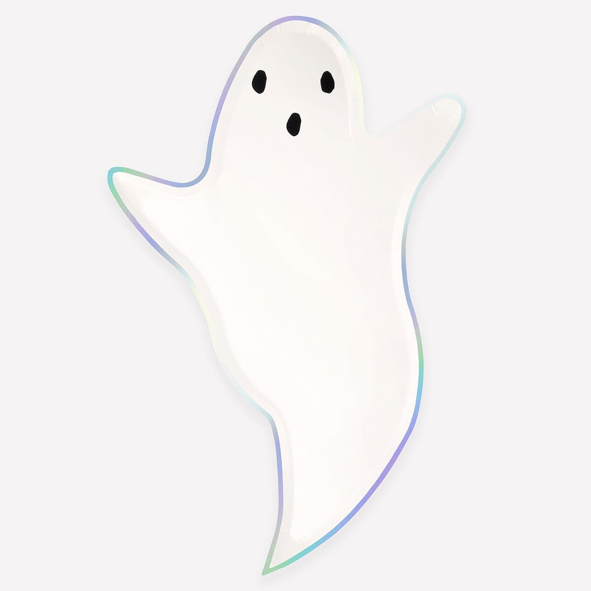 Ghost Shaped Party Plates x 8 party plates Ghost Shaped Party Plates x 8