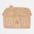 Gingerbread House Christmas Party Plates x 8 | Meri Meri Gingerbread Christmas party plates Gingerbread House Christmas Party Plates x 8