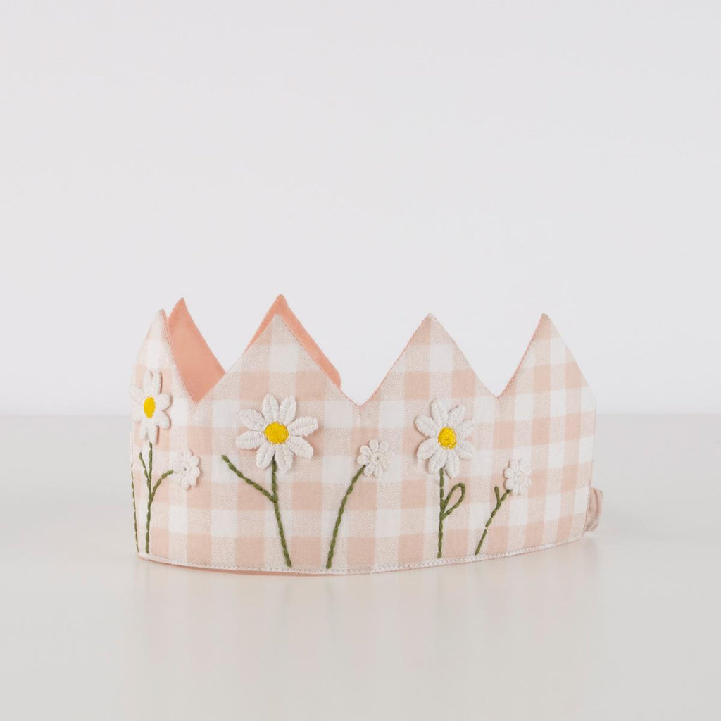 Gingham Party Crown Party Hats Gingham Party Crown