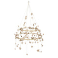 Gold Sparkle Star Chandelier Christmas Decoration | Meri Meri Christmas Decorations Party Decorations Gold Sparkle Star Chandelier Christmas Decoration