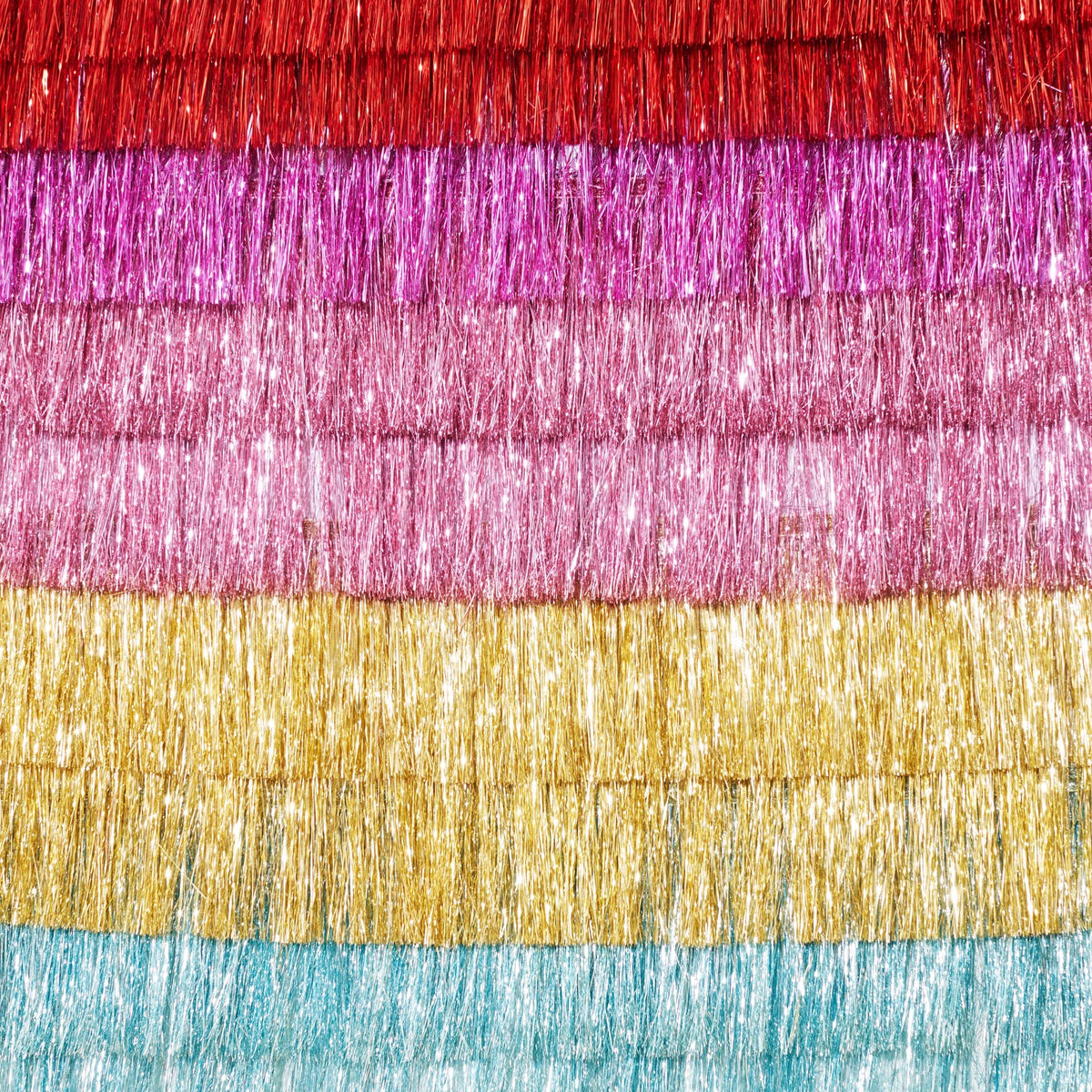 Gold Tinsel Fringe Christmas Garland | Meri Meri Christmas Garlands Bunting Gold Tinsel Fringe Christmas Garland