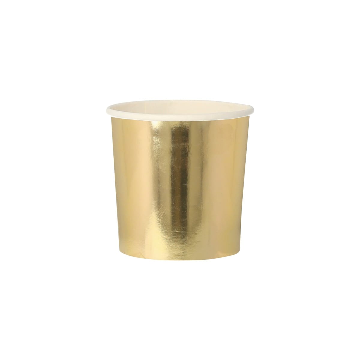 Gold Tumbler Party Cups x 8 | Meri Meri party cups Gold Tumbler Party Cups x 8