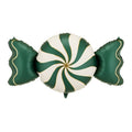 Green & Beige Candy Foil Balloon (45 inch) Christmas Balloons Foil Balloon Green & Beige Candy Foil Balloon