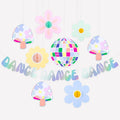 Groovy Dance Party Garland Set | Meri Meri Bunting Groovy Dance Party Garland Set
