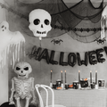 Halloween Balloons - Skull Foil Balloon (16 inch) Balloons Skull Foil Balloon (16 inch)