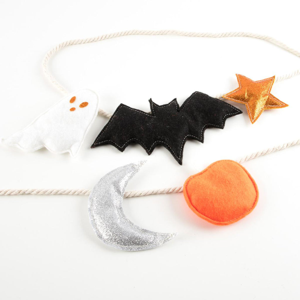 Halloween Felt Party Garland Set | Meri Meri Halloween Decorations Bunting Halloween Felt Party Garland Set