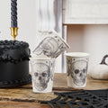 Halloween Skull Paper Cups x 8 | Halloween Party Supplies UK Disposable Cups Halloween Skull Paper Cups x 8