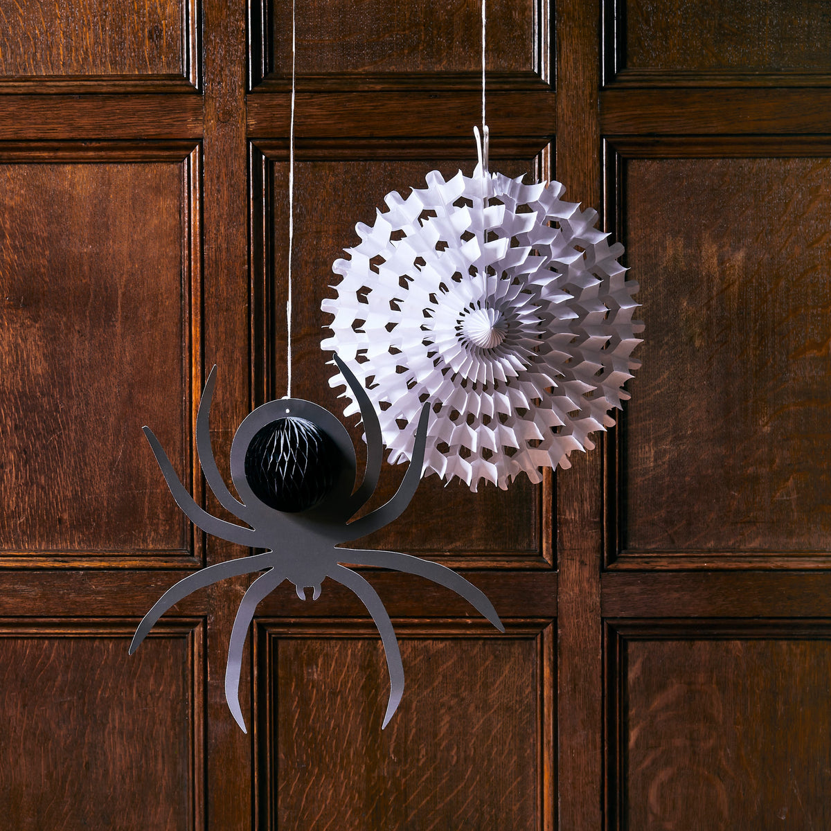 Halloween Spider Web & Spider Honeycomb Decorations Party Decorations Halloween Spider Web & Spider Honeycomb Decorations