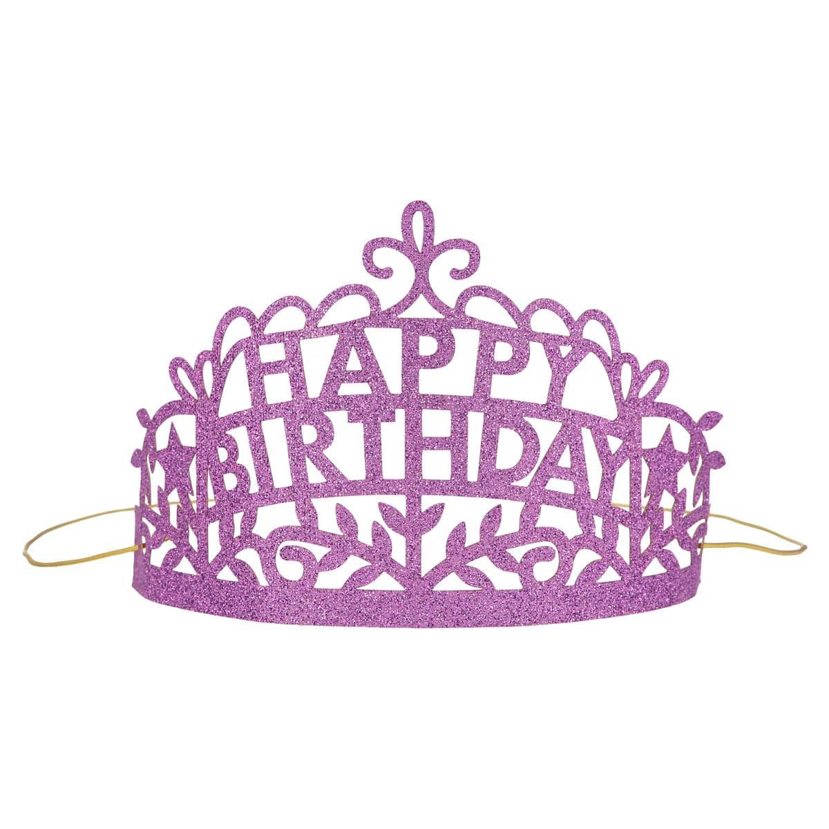Happy Birthday Party Tiaras x 8 | Meri Meri Party Hats Happy Birthday Party Tiaras x 8