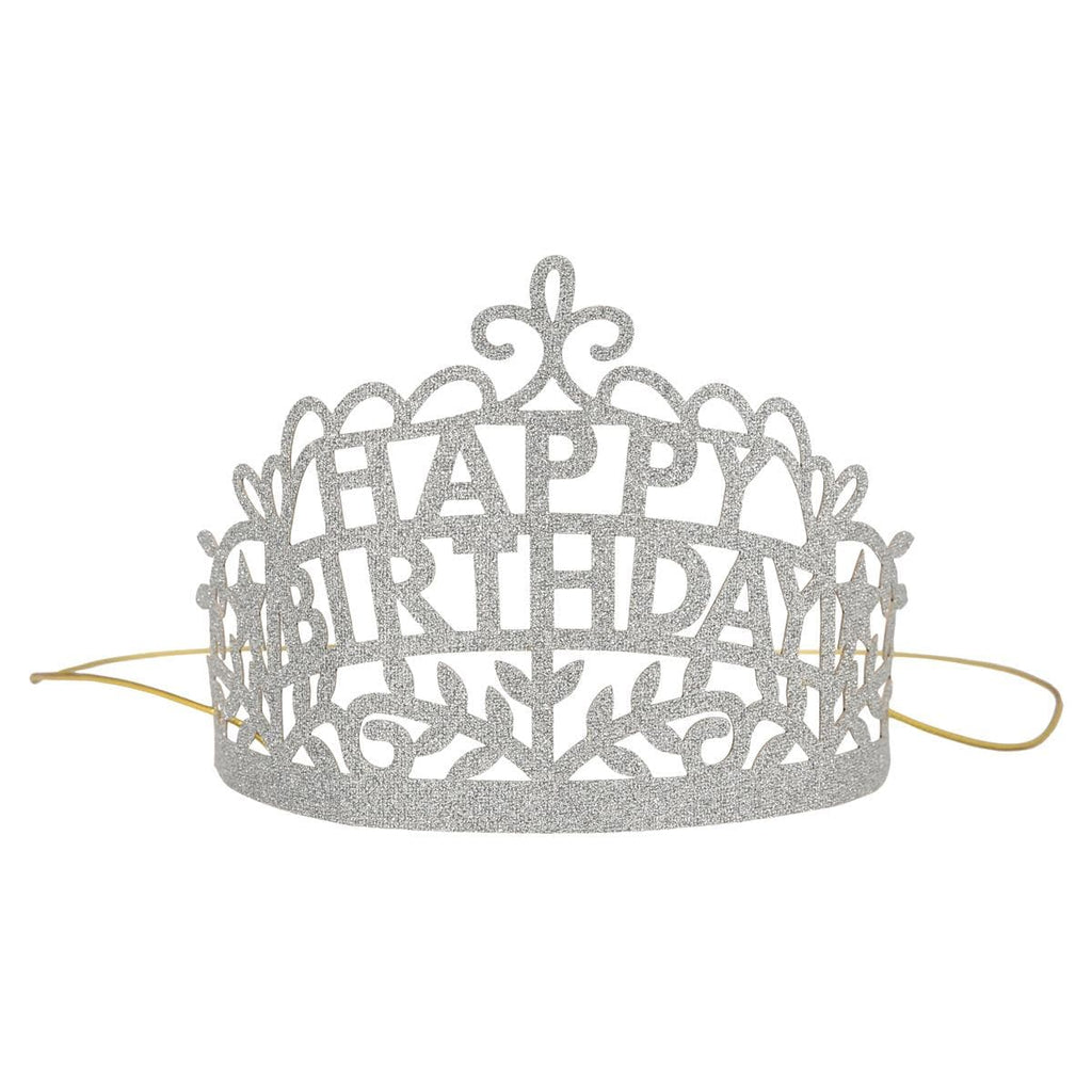 Happy Birthday Party Tiaras x 8 | Meri Meri Party Hats Happy Birthday Party Tiaras x 8