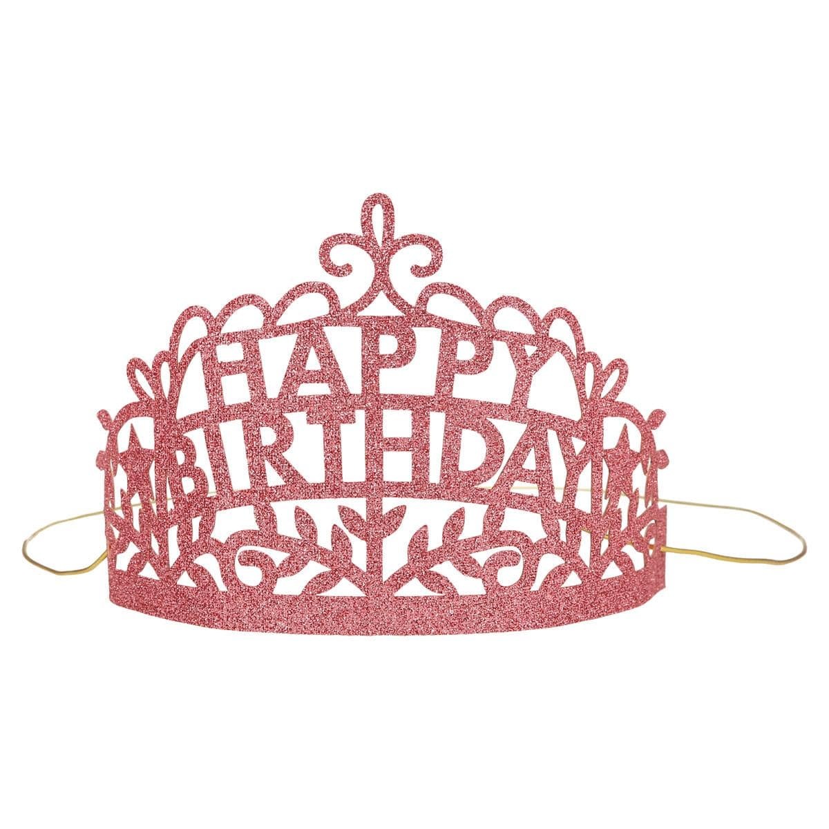 Happy Birthday Party Tiaras x 8 | Meri Meri Party Hats Happy Birthday Party Tiaras x 8