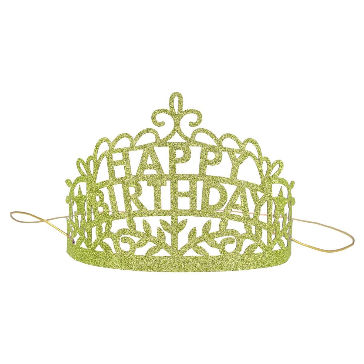 Happy Birthday Party Tiaras x 8 | Meri Meri Party Hats Happy Birthday Party Tiaras x 8