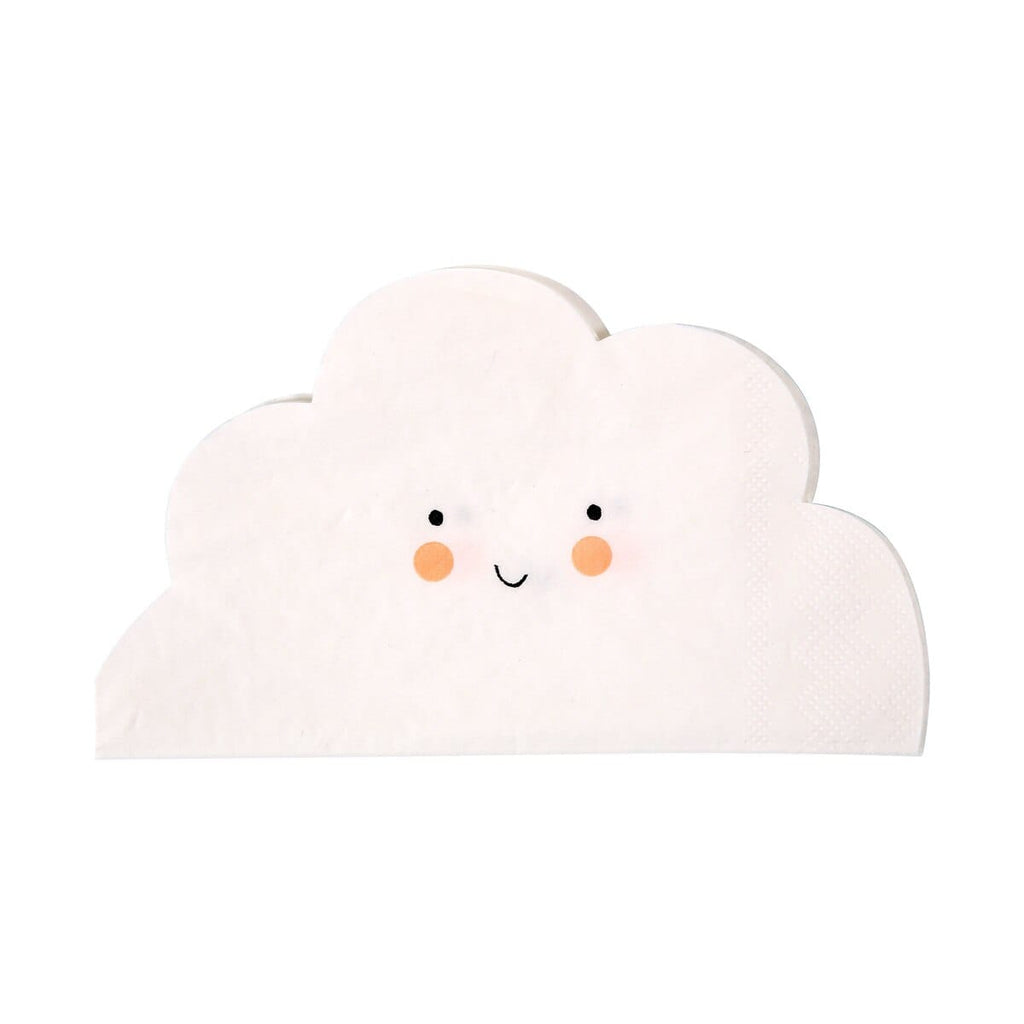 Happy Cloud Party Napkins x 20 | Meri Meri party napkins Happy Cloud Party Napkins x 20