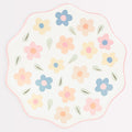 Happy Flowers Dinner Party Plates x 8 | Meri Meri party plates Happy Flowers Dinner Party Plates x 8