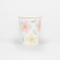 Happy Flowers Party Cups x 8 | Meri Meri party cups Happy Flowers Party Cups x 8