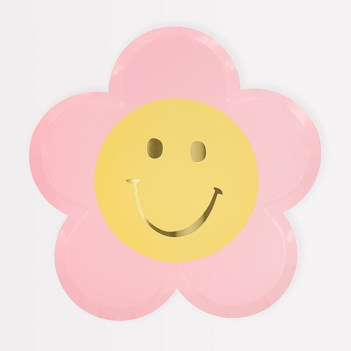 Happy Icons Flower Party Plates x 8 | Meri Meri party plates Happy Icons Flower Party Plates x 8