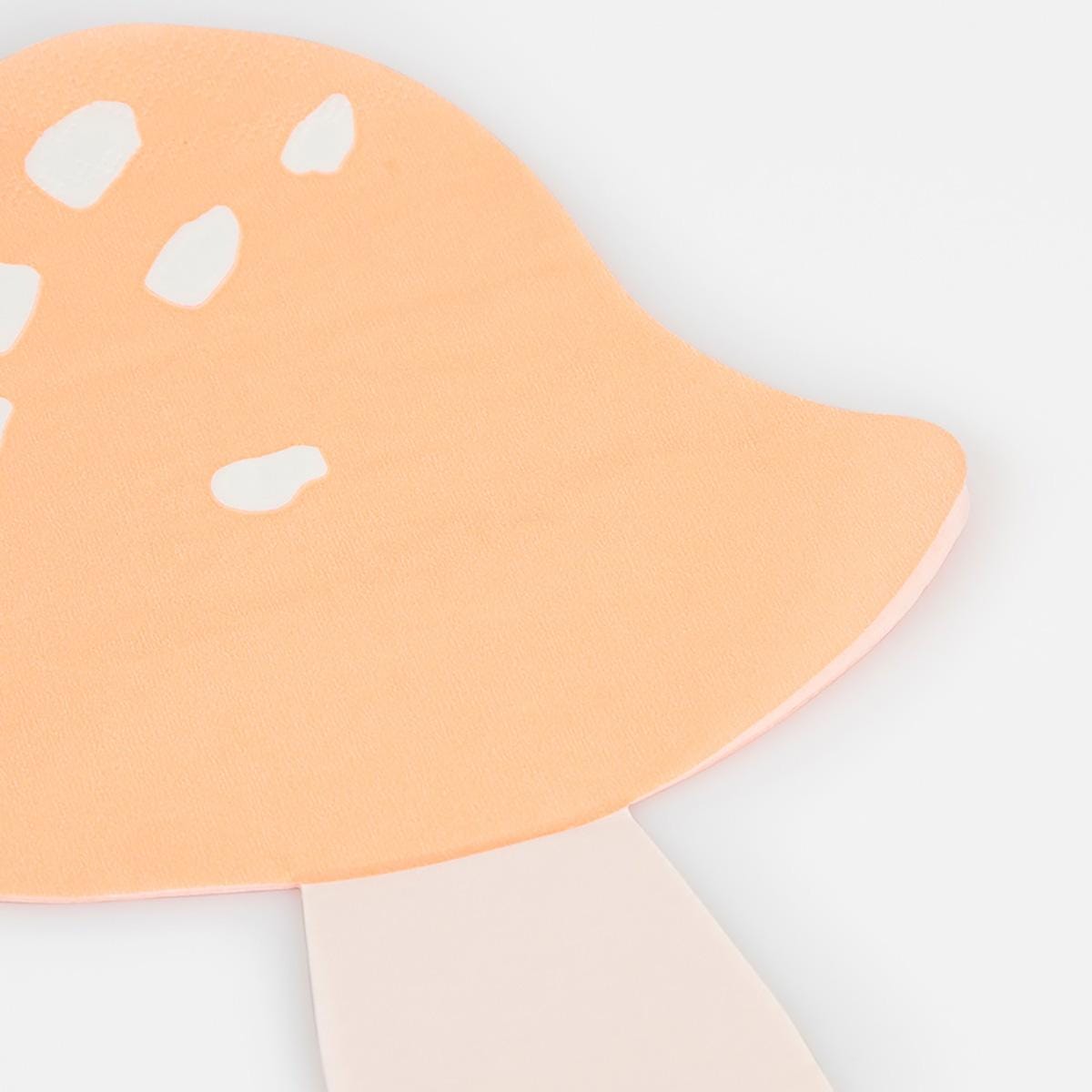 Happy Icons Shaped Party Napkins x 16 | Meri Meri party napkins Happy Icons Shaped Party Napkins x 16